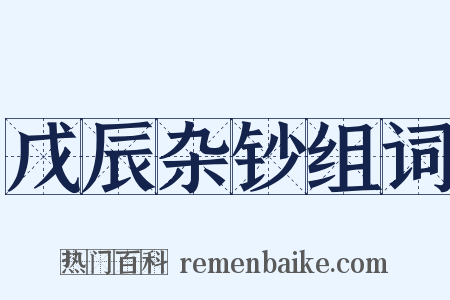 戊辰杂钞组词是什么意思的图片